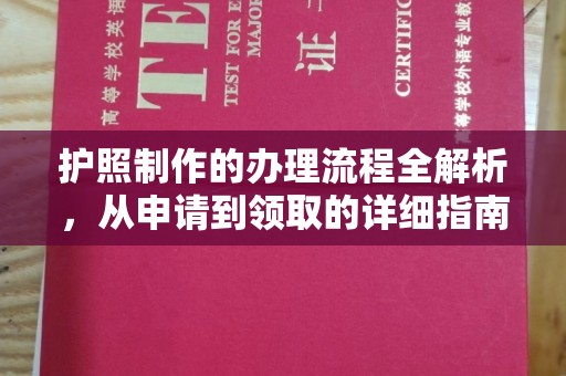 琼海护照制作的办理流程全解析，从申请到领取的详细指南