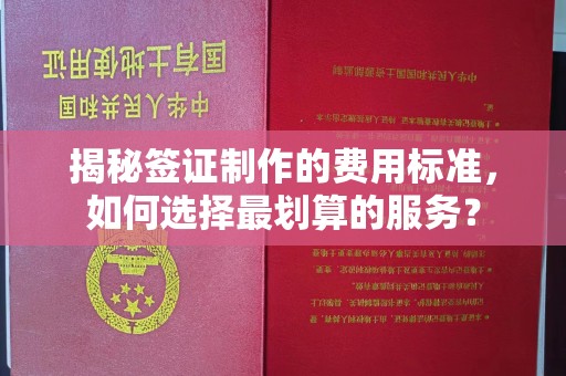 琼海揭秘签证制作的费用标准，如何选择最划算的服务？