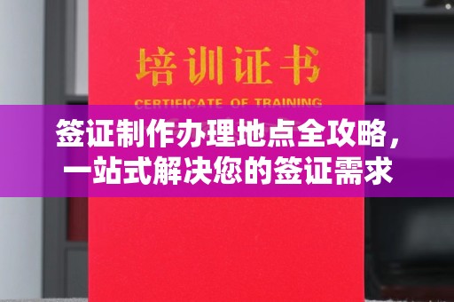 琼海签证制作办理地点全攻略，一站式解决您的签证需求